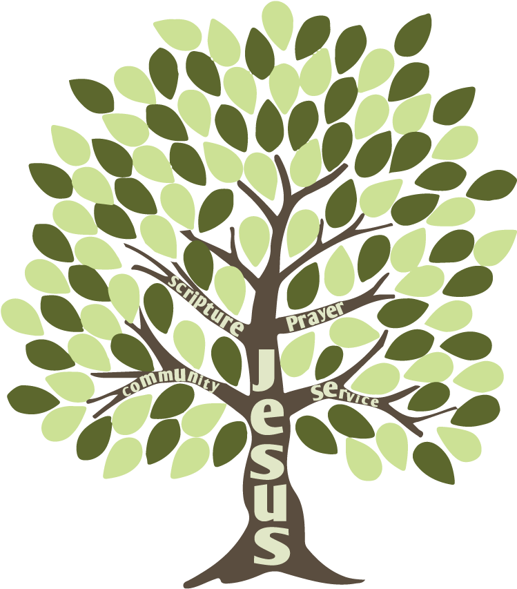 Holy Apostles Tree Clipart (800x895), Png Download