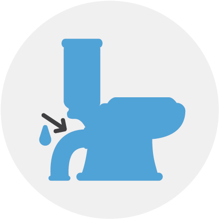 La Fuite Est Sur La Pipe D'évacuation Clipart (610x610), Png Download