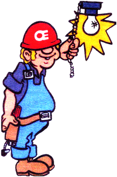 Overall Electric Clipart (500x680), Png Download