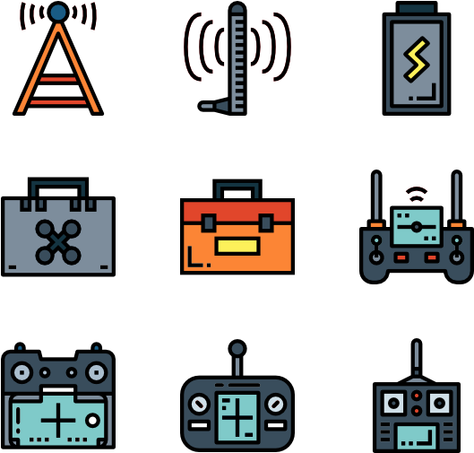 Drone Clipart (600x564), Png Download