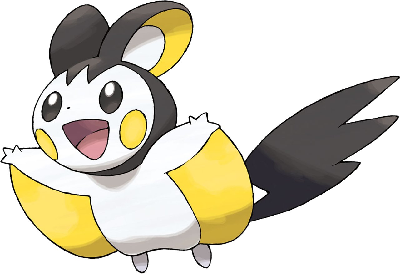 Kirby Clipart Emolga - Png Download (1280x1280), Png Download