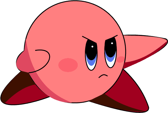 How To Draw Kirby Clipart (678x600), Png Download