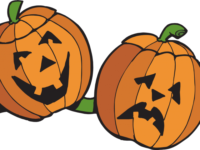 Halloween Clipart Pumpkin Patch - Png Download (640x480), Png Download