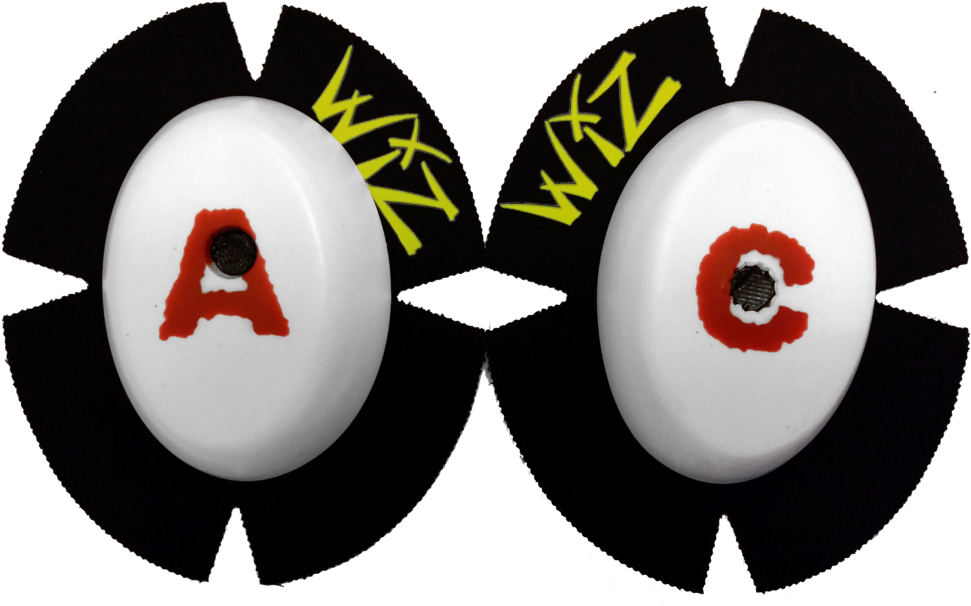 Pair Of Clearance Knee Sliders Clipart (1000x612), Png Download