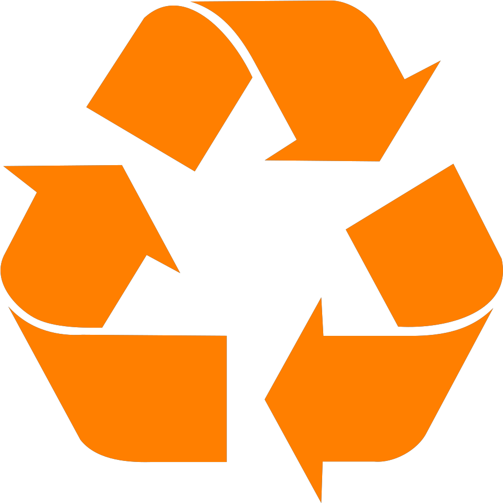 Recycling Orange Clipart (600x600), Png Download