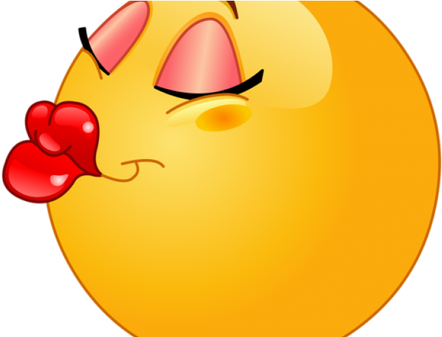 Kisses Clipart Smiley Face - Png Download (640x480), Png Download