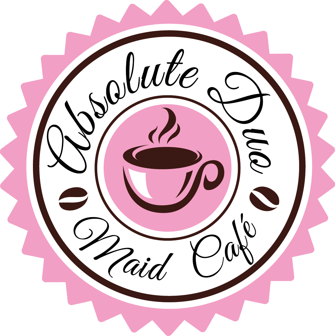 Maid Café Absolute Duo Maid Café Brasil Clipart (1109x1115), Png Download