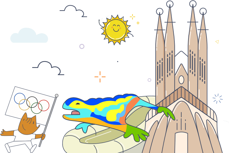 How To Rent A Car In Barcelona Clipart (750x500), Png Download