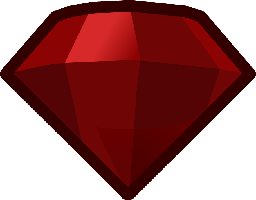 Lodge Attic Ruby Clipart (882x692), Png Download