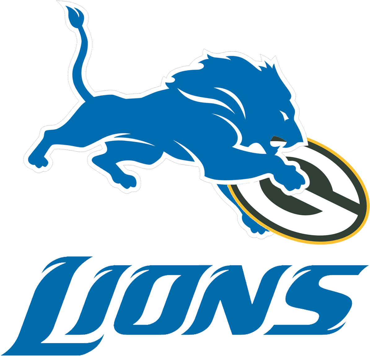 Lets Go Lions, Sweep The Pack 1 Day Left Clipart (1200x1200), Png Download