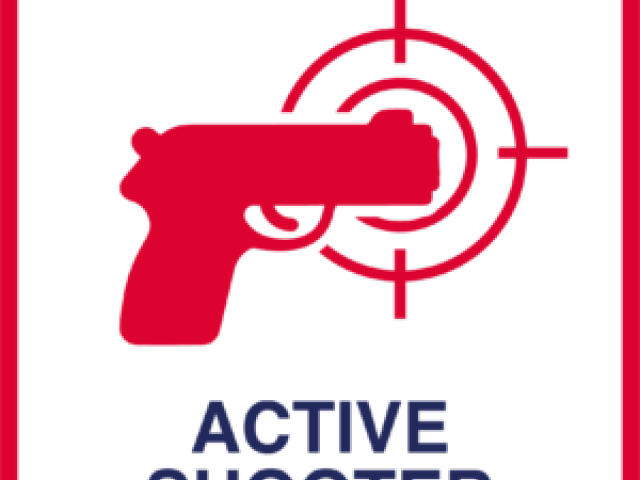 Shooter Clipart Active Shooter - Png Download (640x480), Png Download