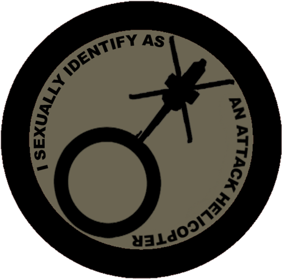 I Sexually Identify As An Attack Helicopter Know Your Clipart (680x598), Png Download