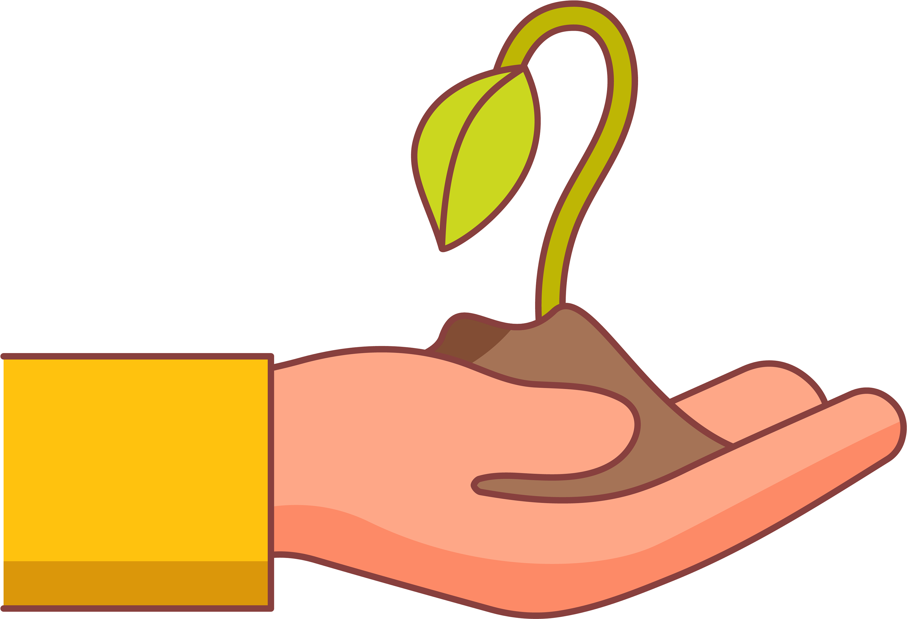 Hand With Seedling, Water Tank, Spade Clipart (3840x3840), Png Download