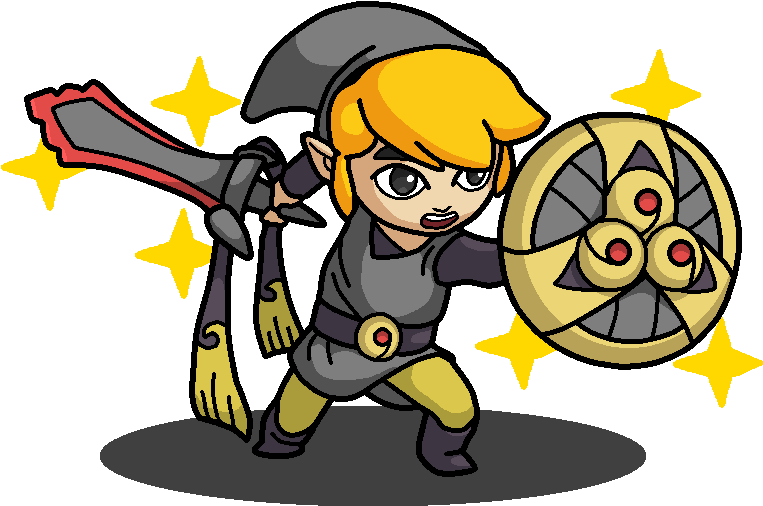 Drawing Link Super Smash Bros Clipart (800x600), Png Download