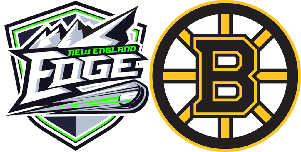 New England Edge Hockey Clipart (1024x517), Png Download