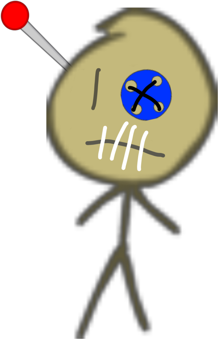 Voodoo Doll Clipart (1440x2392), Png Download