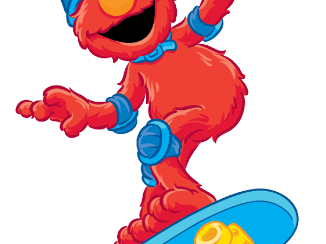 Sesam Street Clipart Elmo Potty - Png Download (640x480), Png Download