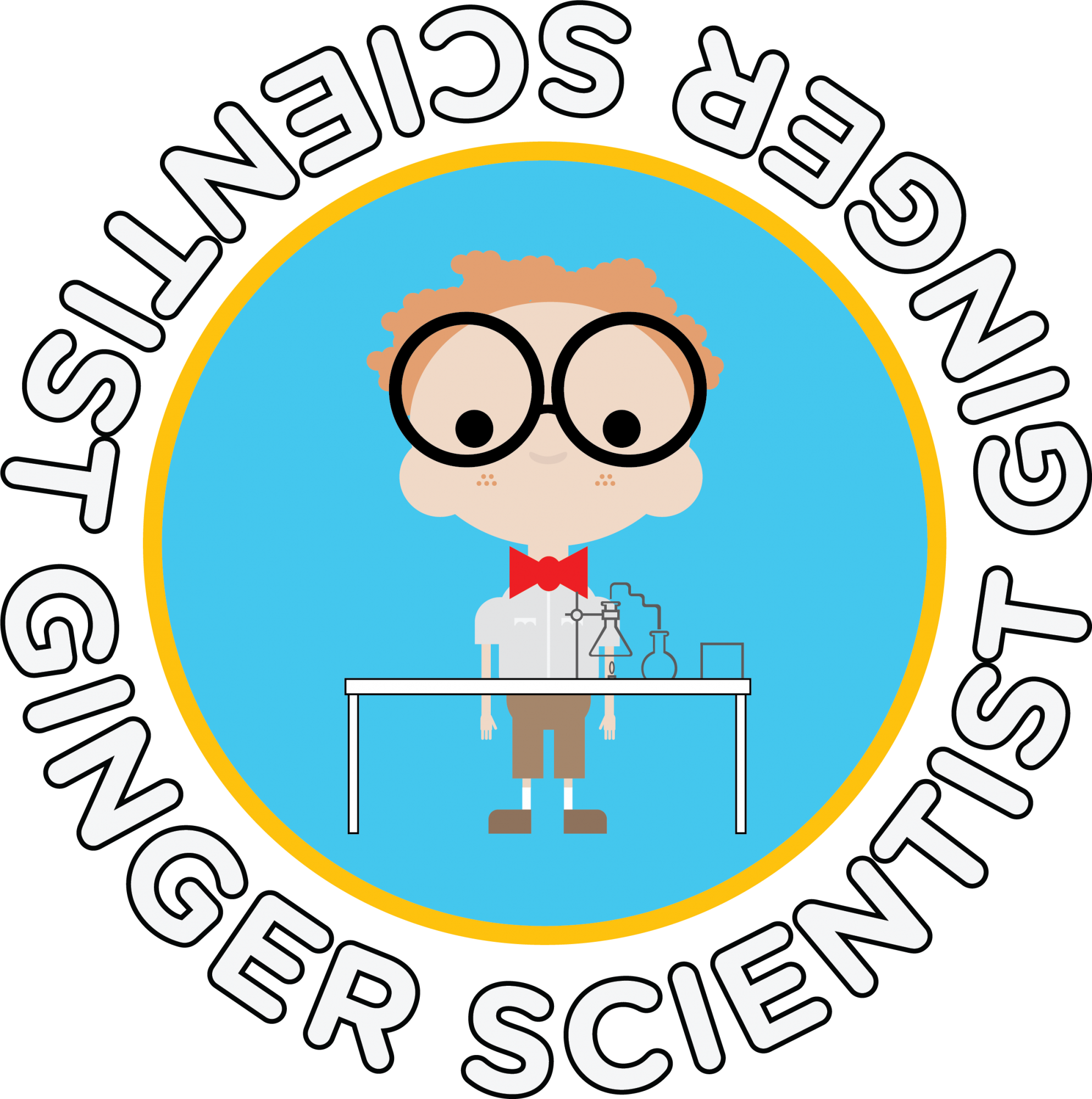 Ginger Scientist Clipart (1987x2000), Png Download