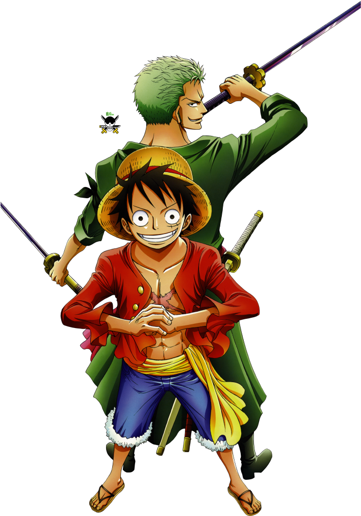 I See Myself More As Zoro Helping Rachel Become The Clipart (720x1023), Png Download