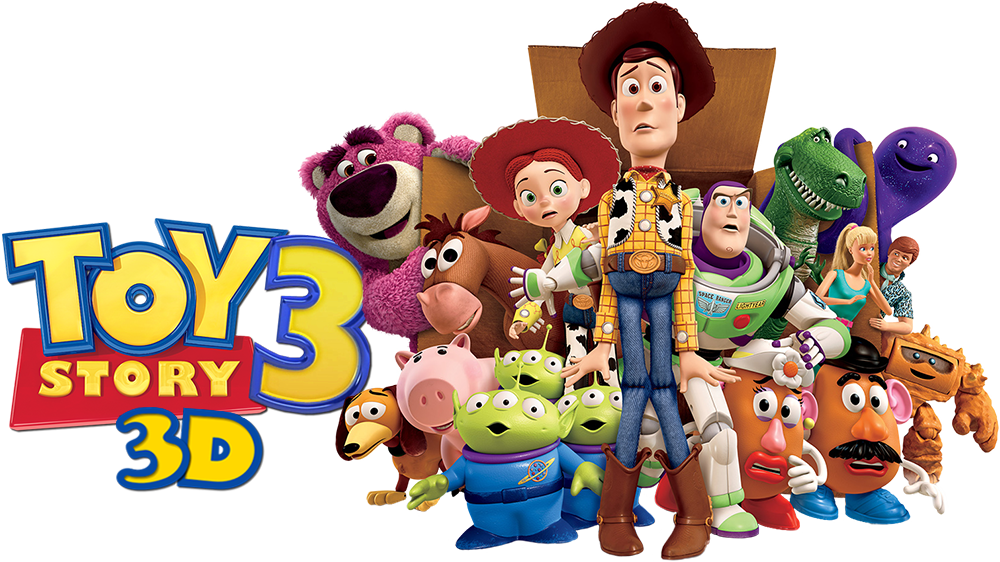 Toy Story 3 Image Clipart (1000x562), Png Download