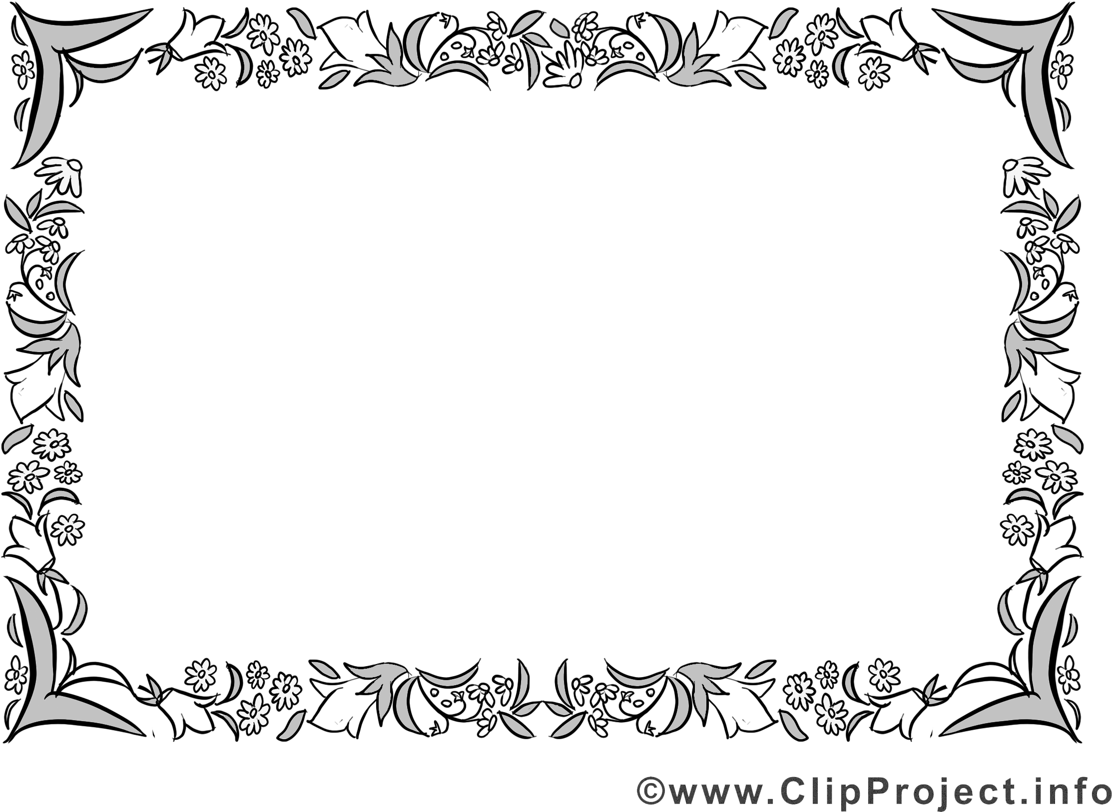 Encadrement Clipart Cadre Dessins Gratuits - Png Download (2300x1725), Png Download
