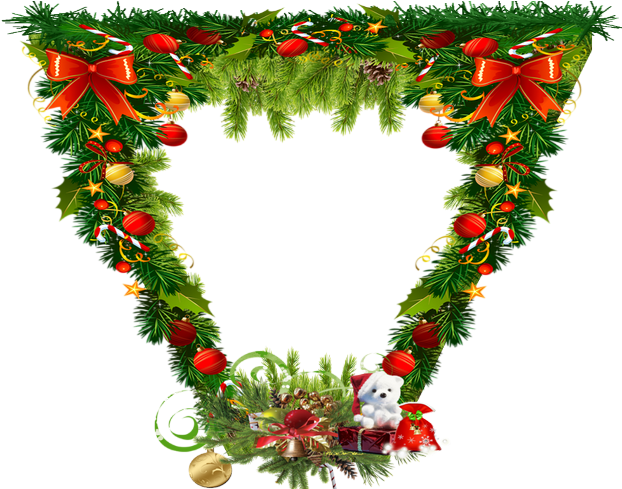 Cadre Noel Clipart (650x488), Png Download