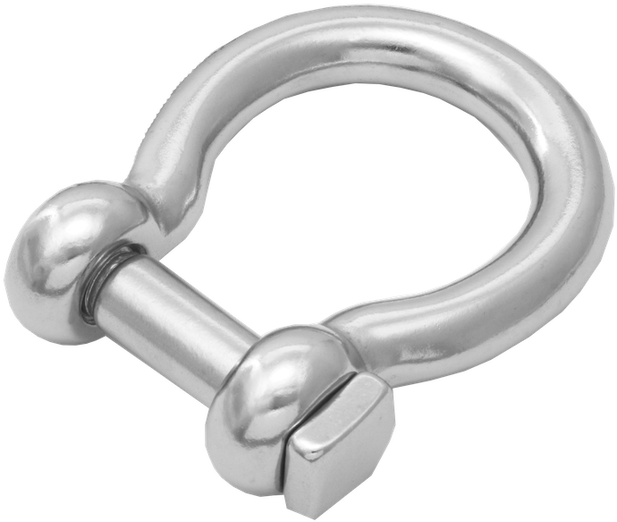 Anchor Shackles Square Head Pin Forged Clipart (706x600), Png Download