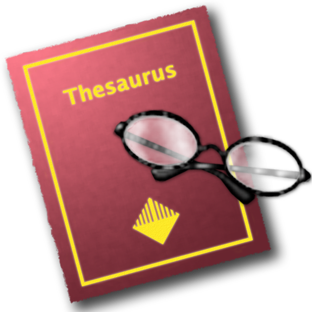 Nisus Thesaurus On The Mac App Store Clipart (630x630), Png Download