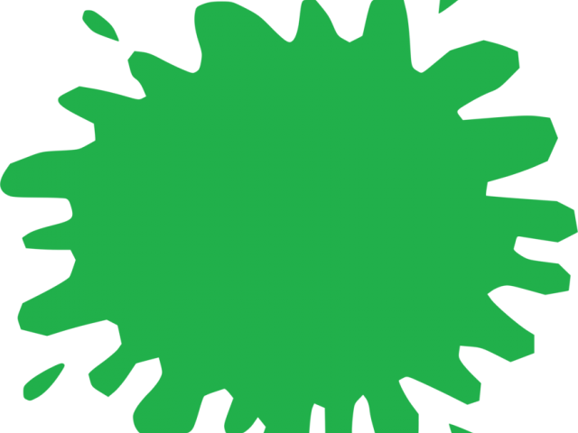 Ink Clipart Splat - Png Download (640x480), Png Download