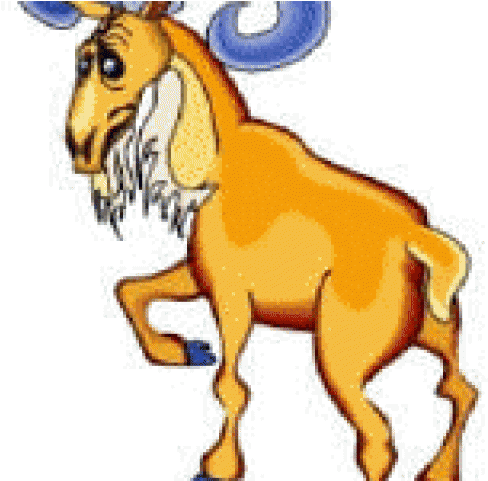 Goats Head Clipart Jumping - Png Download (640x480), Png Download