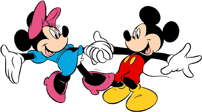 Mickey Mouse Minnie Mouse The Walt Disney Company Animated Clipart (700x394), Png Download