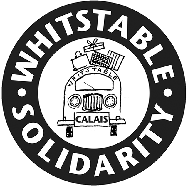 Whitstable Calais Solidarity Clipart (640x636), Png Download