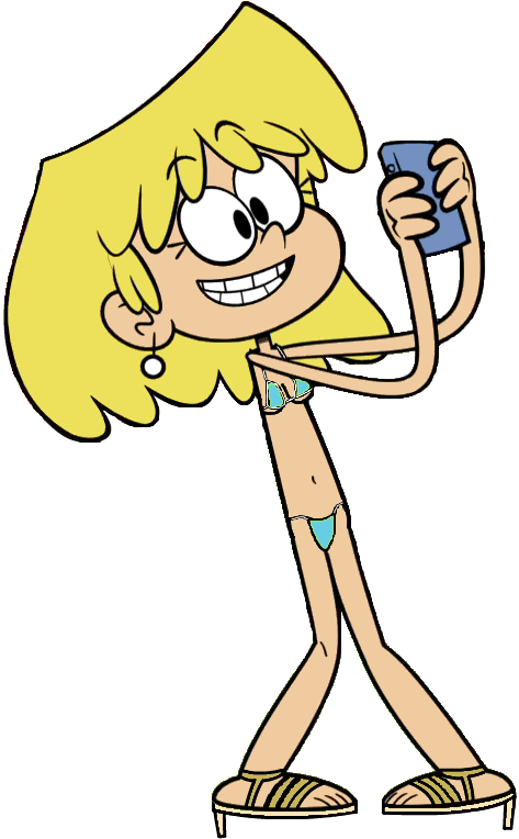 Lori Loud As Dixie Clemets String Bikini 3 Clipart (473x764), Png Download
