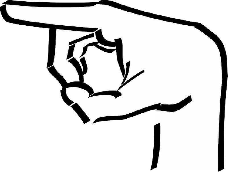 Image Point Icon Left Clipart (800x606), Png Download