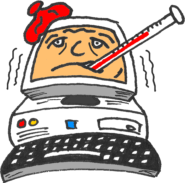 কম্পিউটার ভাল রাখার কিছু টিপস/রুটিন Clipart (770x723), Png Download