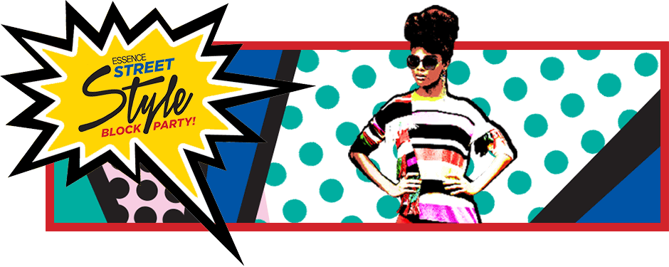 3rd Annual @essence Street Style Block Party- Saturday Clipart (940x375), Png Download