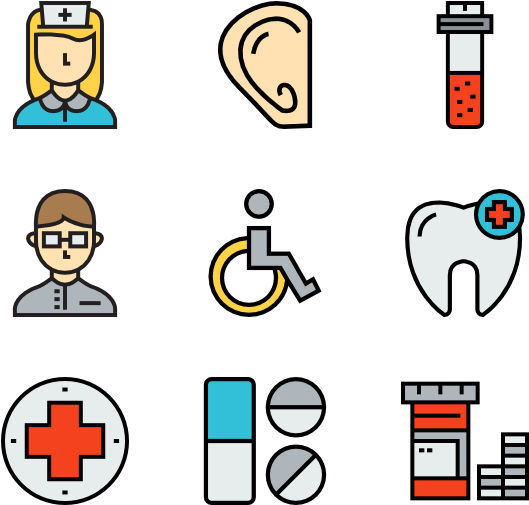 Nursing Icon Packs Clipart (600x564), Png Download