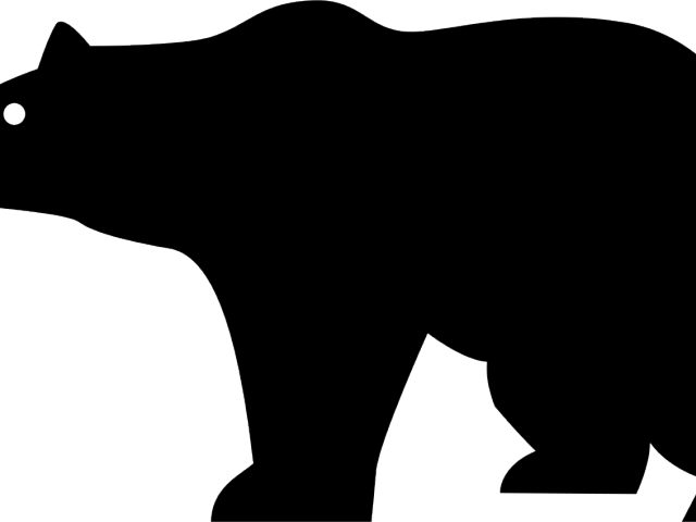 Realistic Clipart Black Bear - Png Download (640x480), Png Download