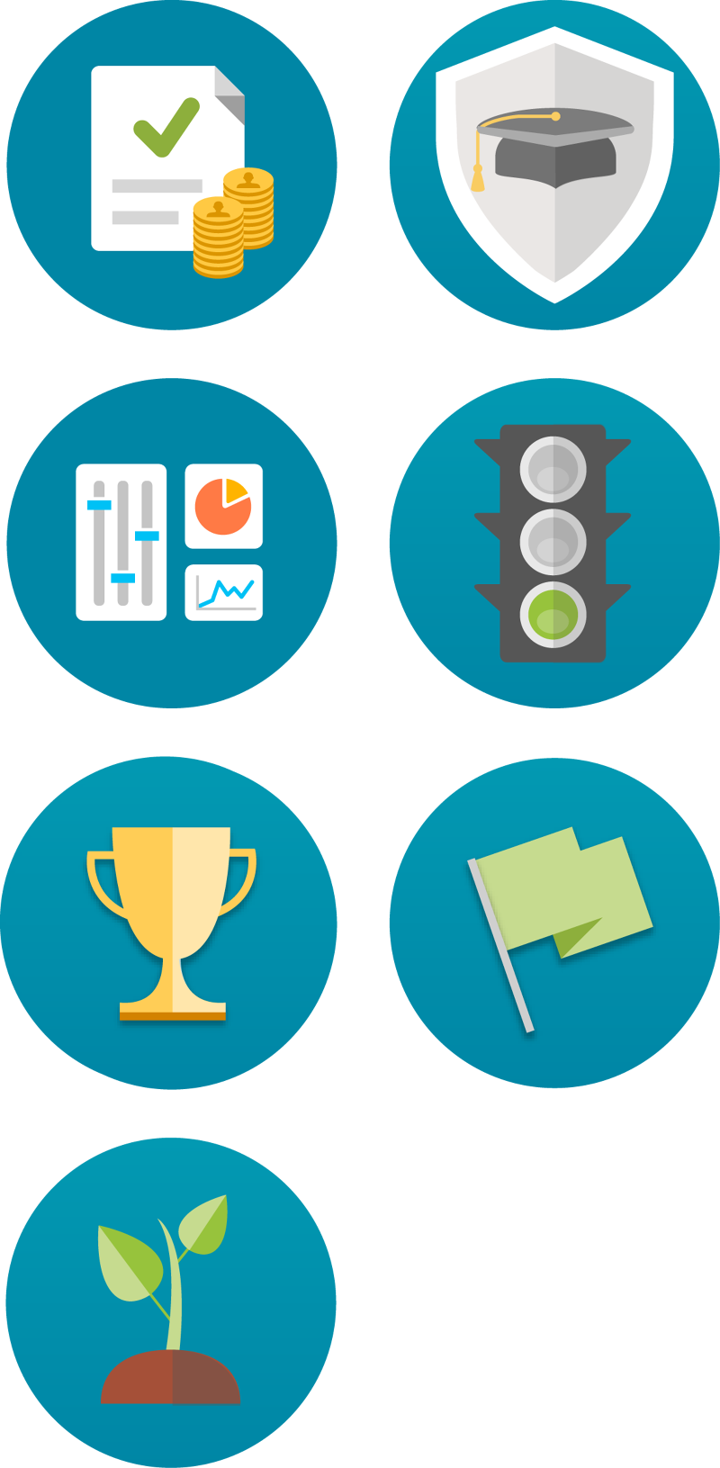 I Designed A Variety Of Icons For Workday's Web And Clipart (800x1631), Png Download
