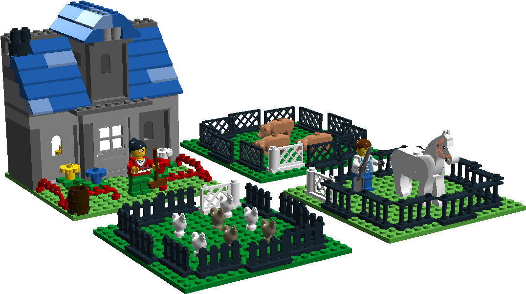 Farm Clipart (1118x601), Png Download