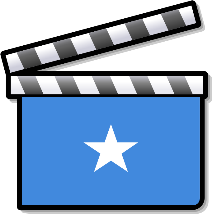 Somalia Film Clapperboard Clipart (768x768), Png Download