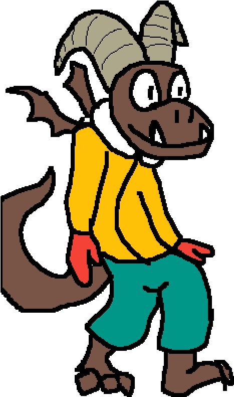 Dragon Thing Clipart (560x900), Png Download