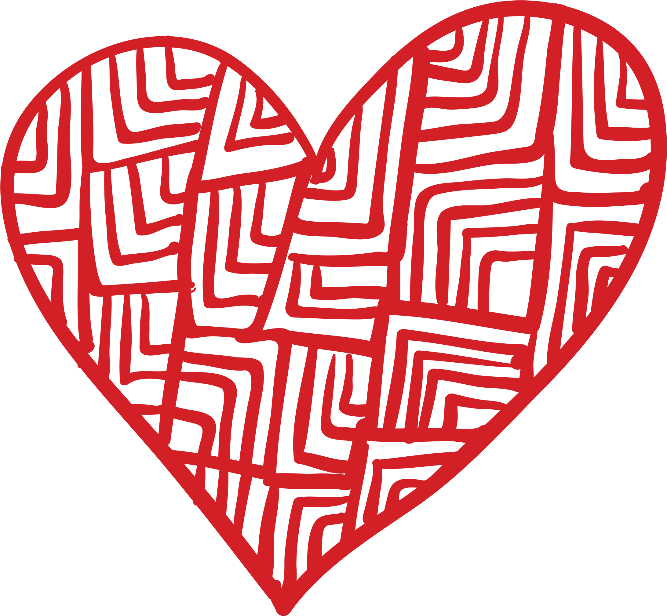 Vector Heart Clipart (2294x2362), Png Download
