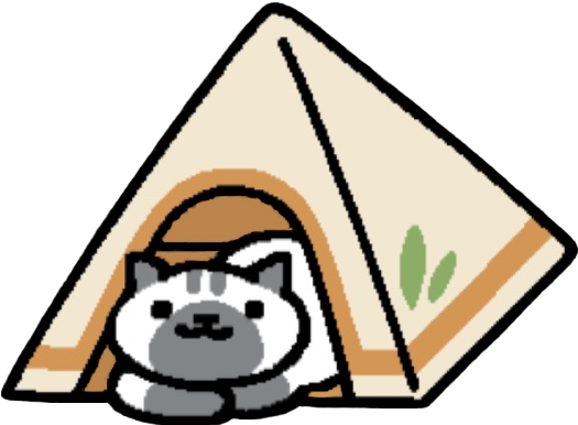 Melange With The Nature Tent Clipart (736x668), Png Download