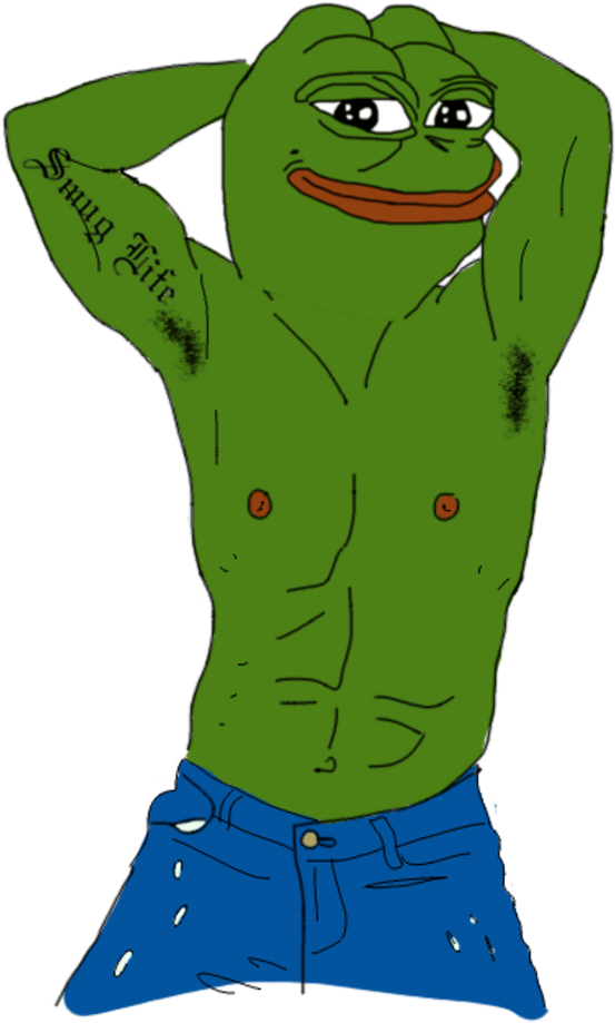 Free Rare Pepe, Friendo Clipart (600x971), Png Download