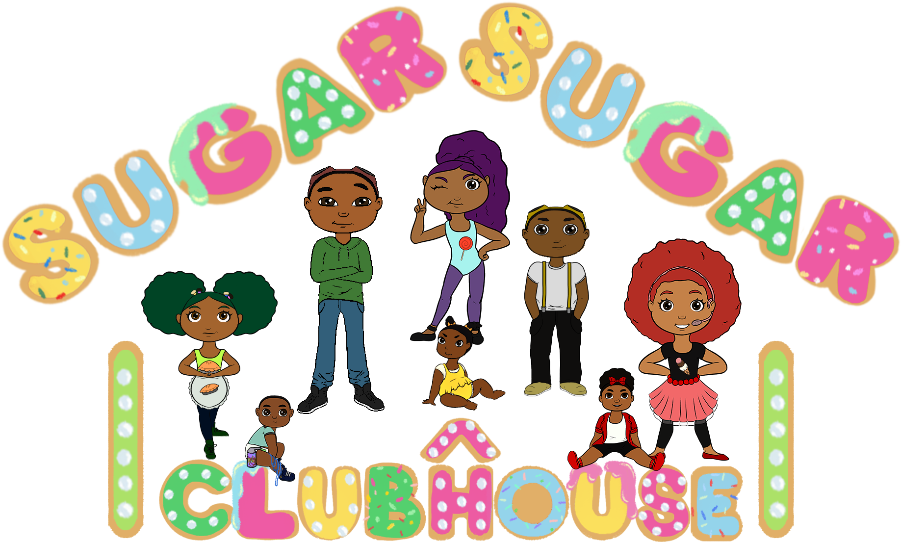 Sugar Sugar Clubhouse Clipart (2100x1500), Png Download