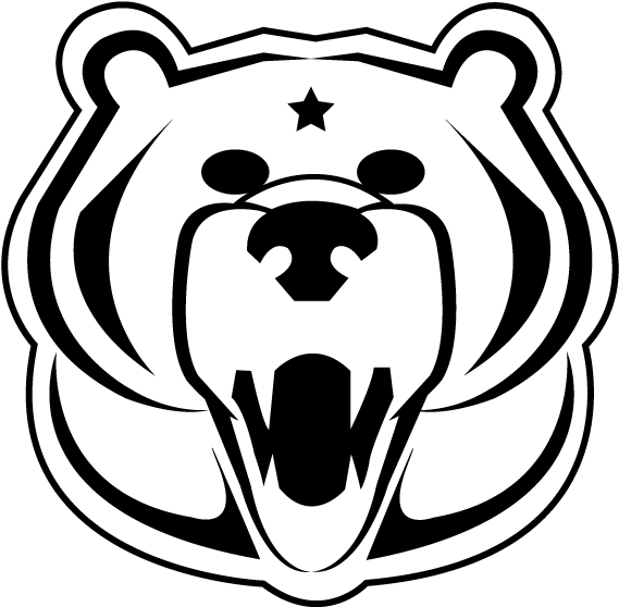 Grizzly Drawing Logo Clipart (1200x1000), Png Download