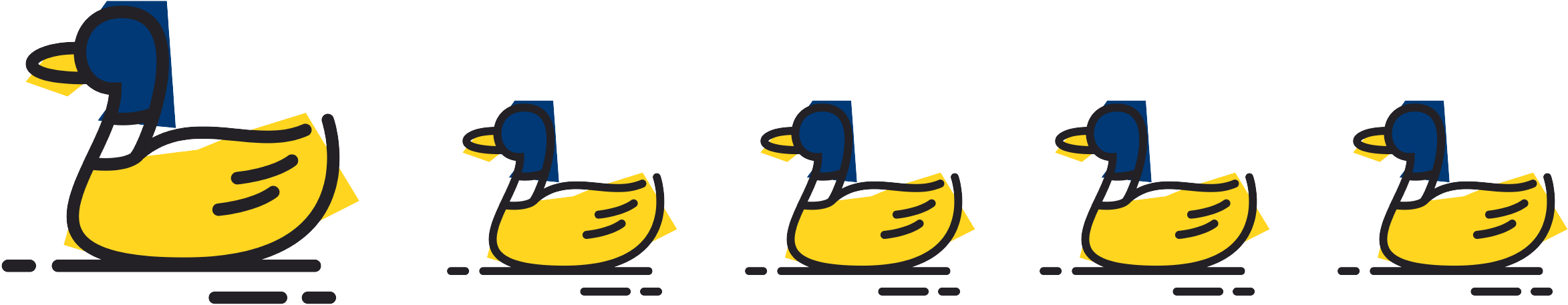 The Ducks Call Cypress College Home And Are As Much Clipart (2478x535), Png Download