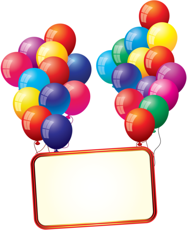 Cartoon - Ballons Clipart (650x785), Png Download