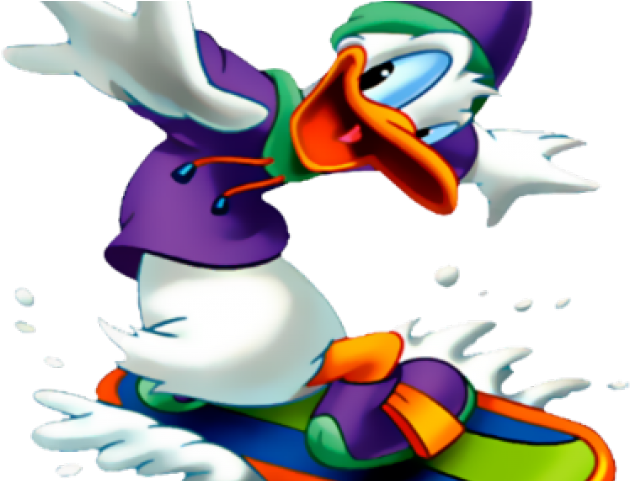 Donald Duck Clipart Winter - Png Download - Full Size Clipart (#2354861
